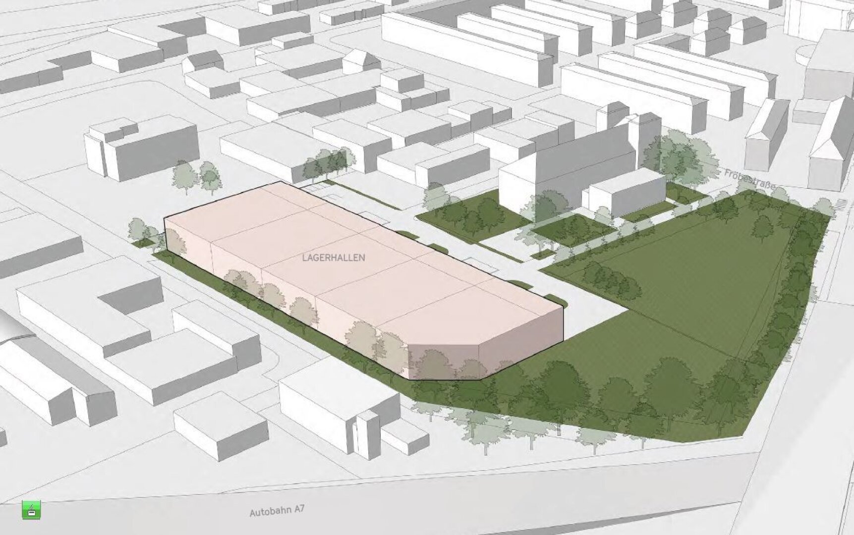 +++ LAGER – PRODUKTION – BÜRO +++ Entwicklungsprojekt Linz Zentrum